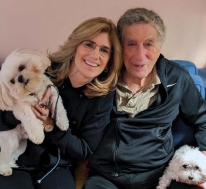 Patricia Beech ex-husband Tony Bennett with his third and last wife Susan Crow